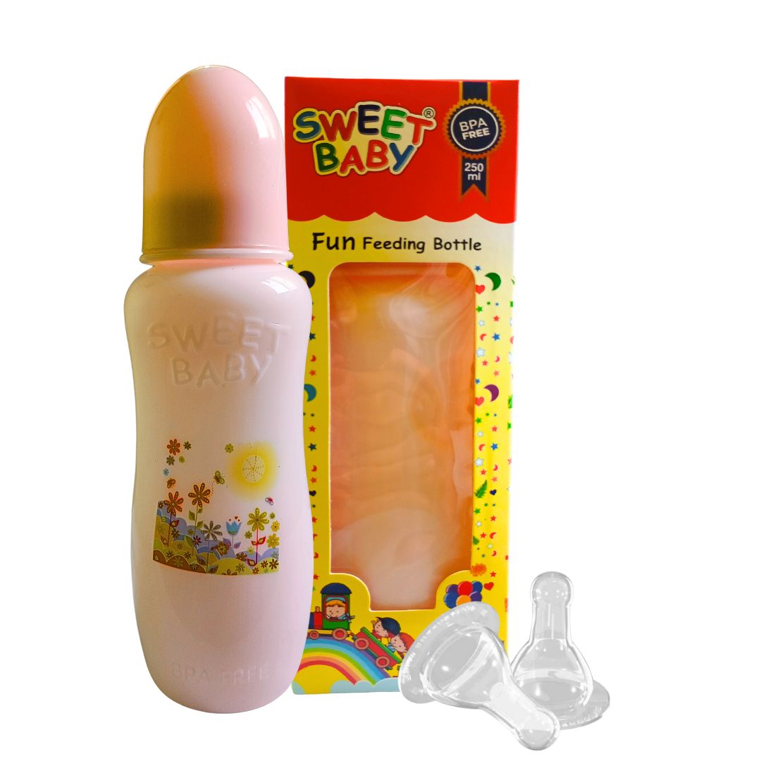 Sweet Baby Fun Large Feeding Bottle - 250ml