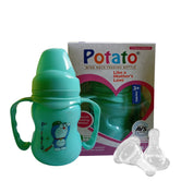 Potato U Happy Medium Wide Neck Feeding Bottle - 180ml