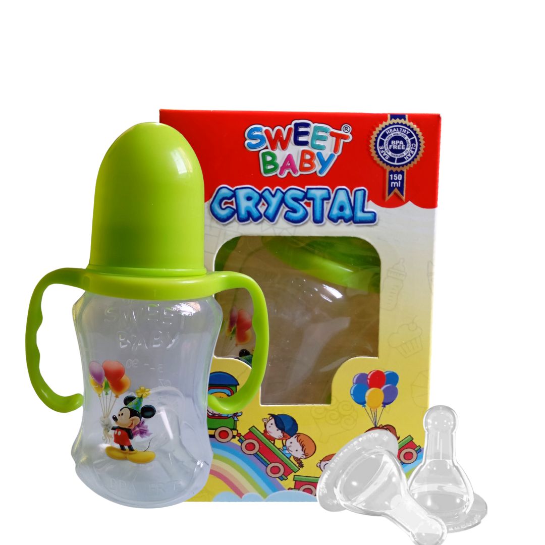 Sweet Baby Crystal Medium Feeding Bottle - 150ml