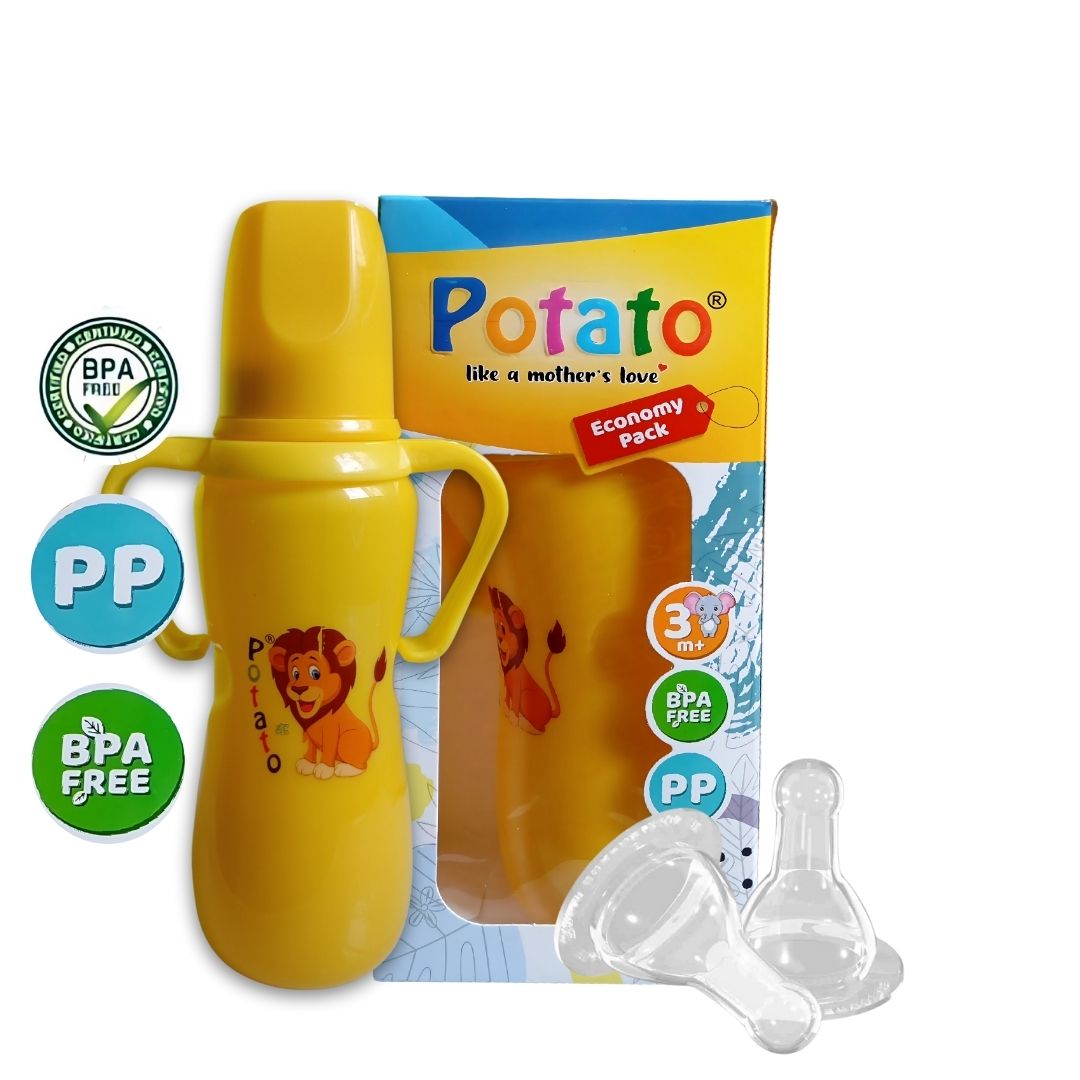 Potato Economy Pack Large Feeding Bottle - 280ml