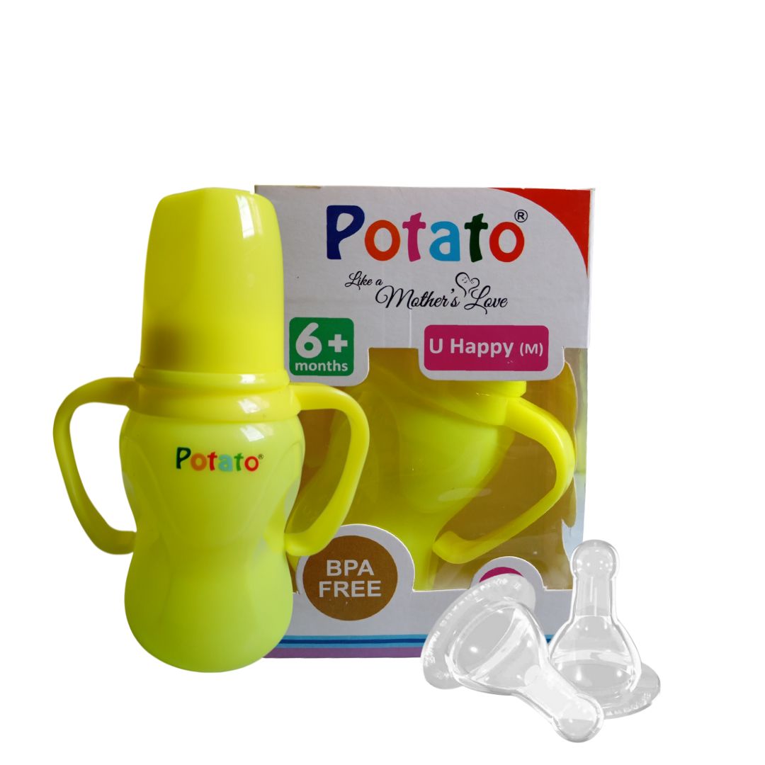 Potato U Happy Medium Feeding Bottle - 150ml