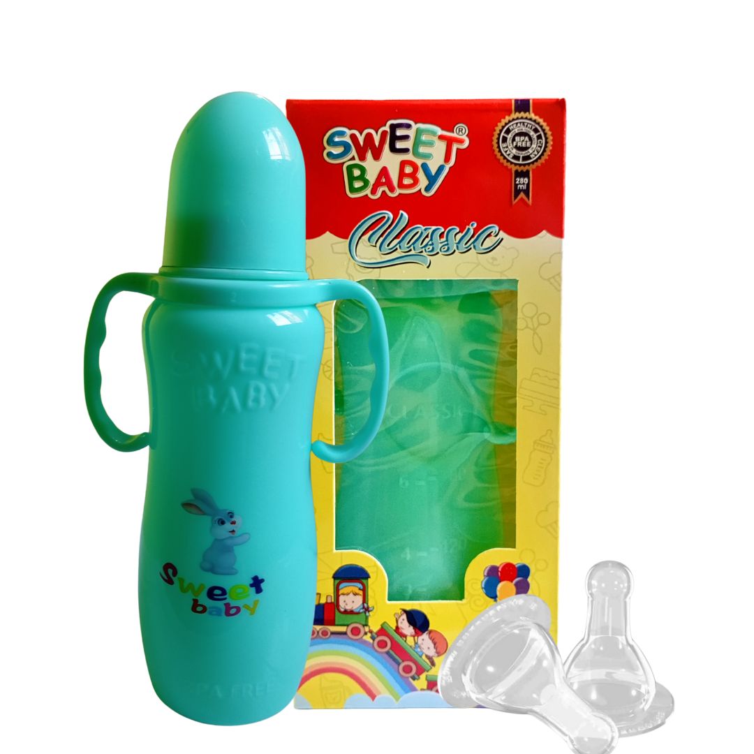 Sweet Baby Classic Large Feeding Bottle - 280ml