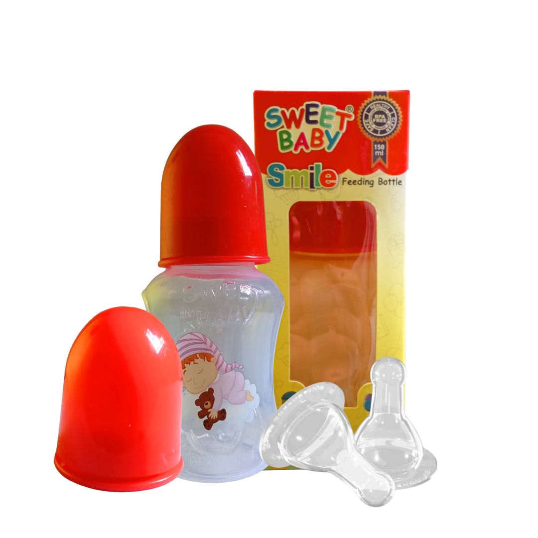 Sweet Baby Smile Medium Feeding Bottle - 150ml