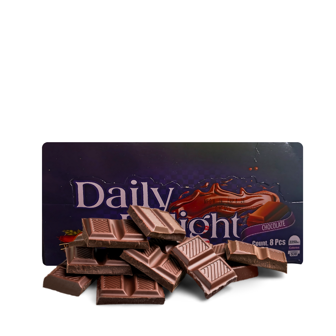 DanPak Daily Delight Chocolate Bar - 8 Pcs Box