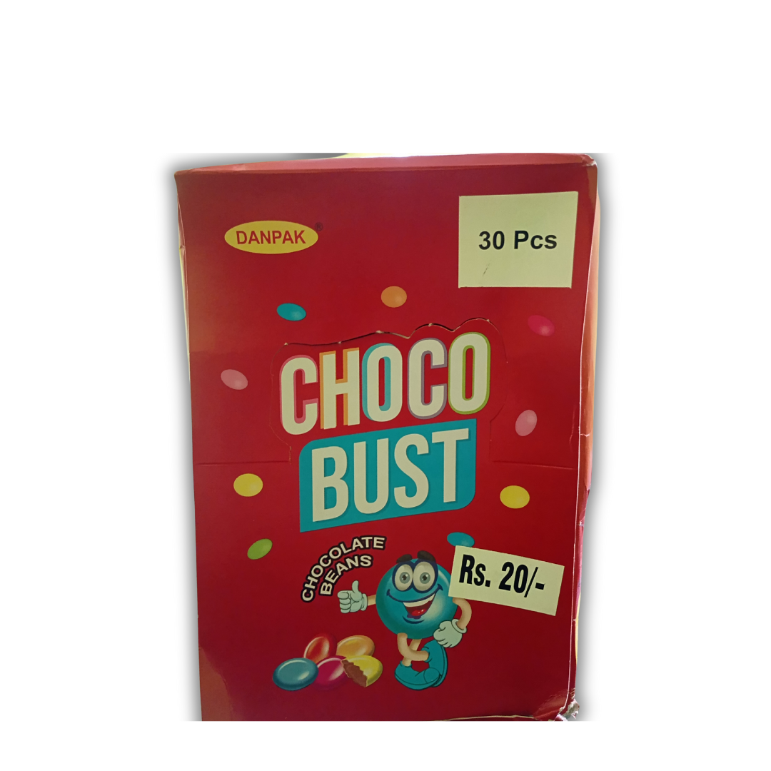 DanPak Choco Bust Chocolate Beans – 30 Pieces