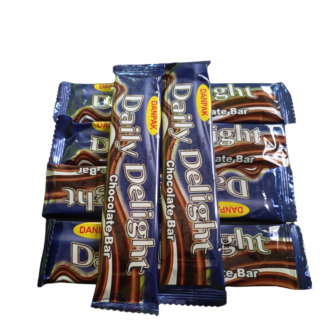 DanPak Daily Delight Chocolate Bars - 20 Pieces