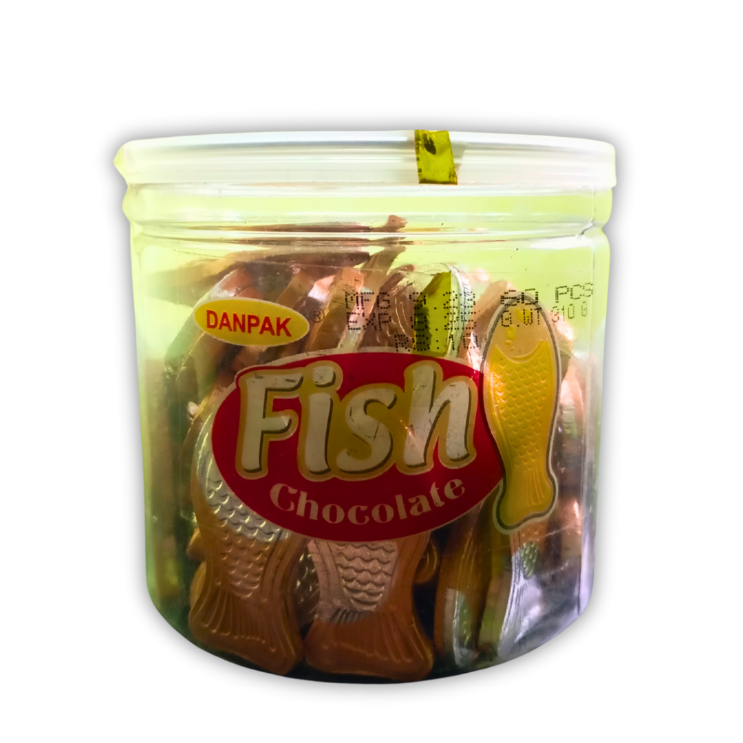 DanPak Fish Shape Chocolate Jar - 60