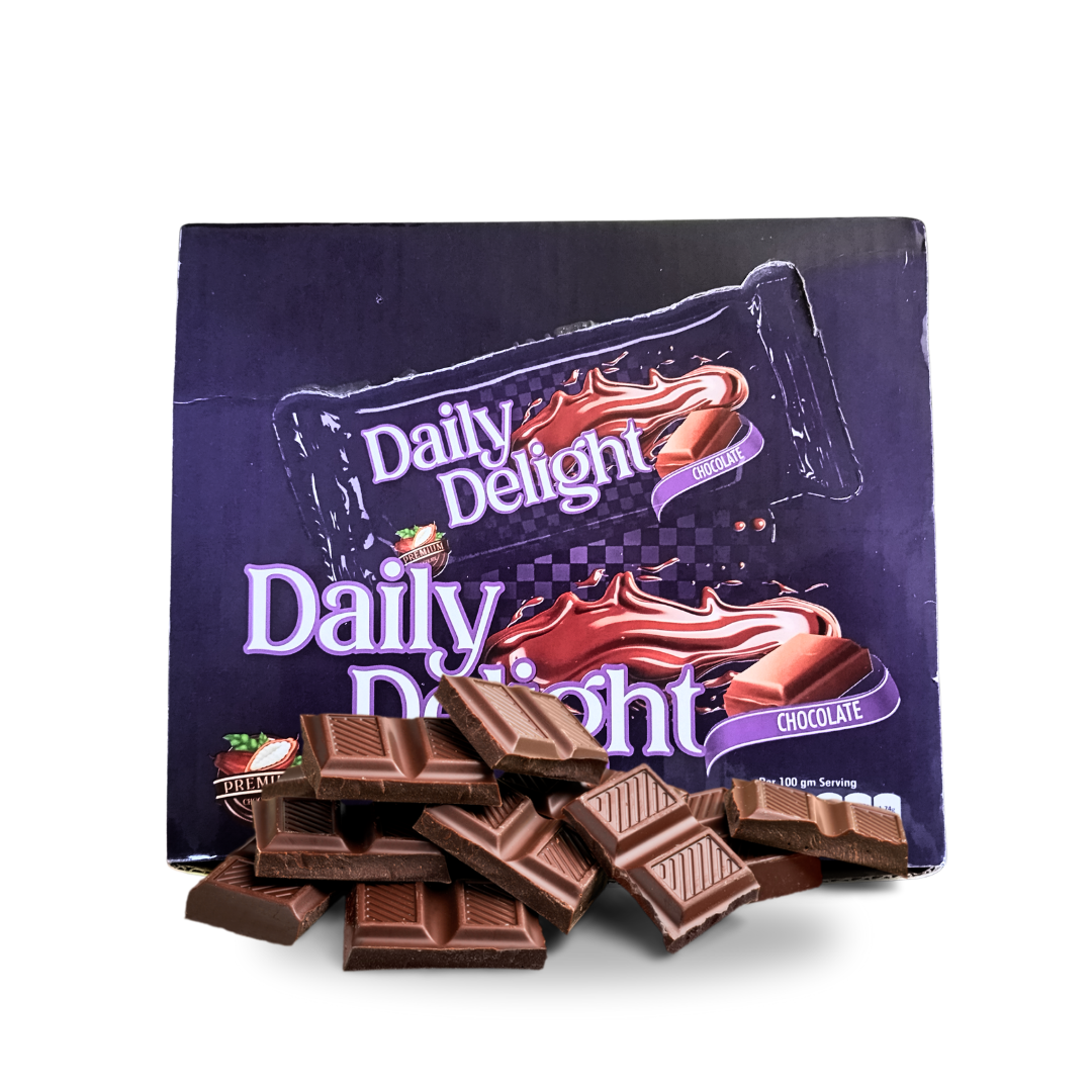 DanPak Daily Delight Chocolate Bar - 4 Pcs Box